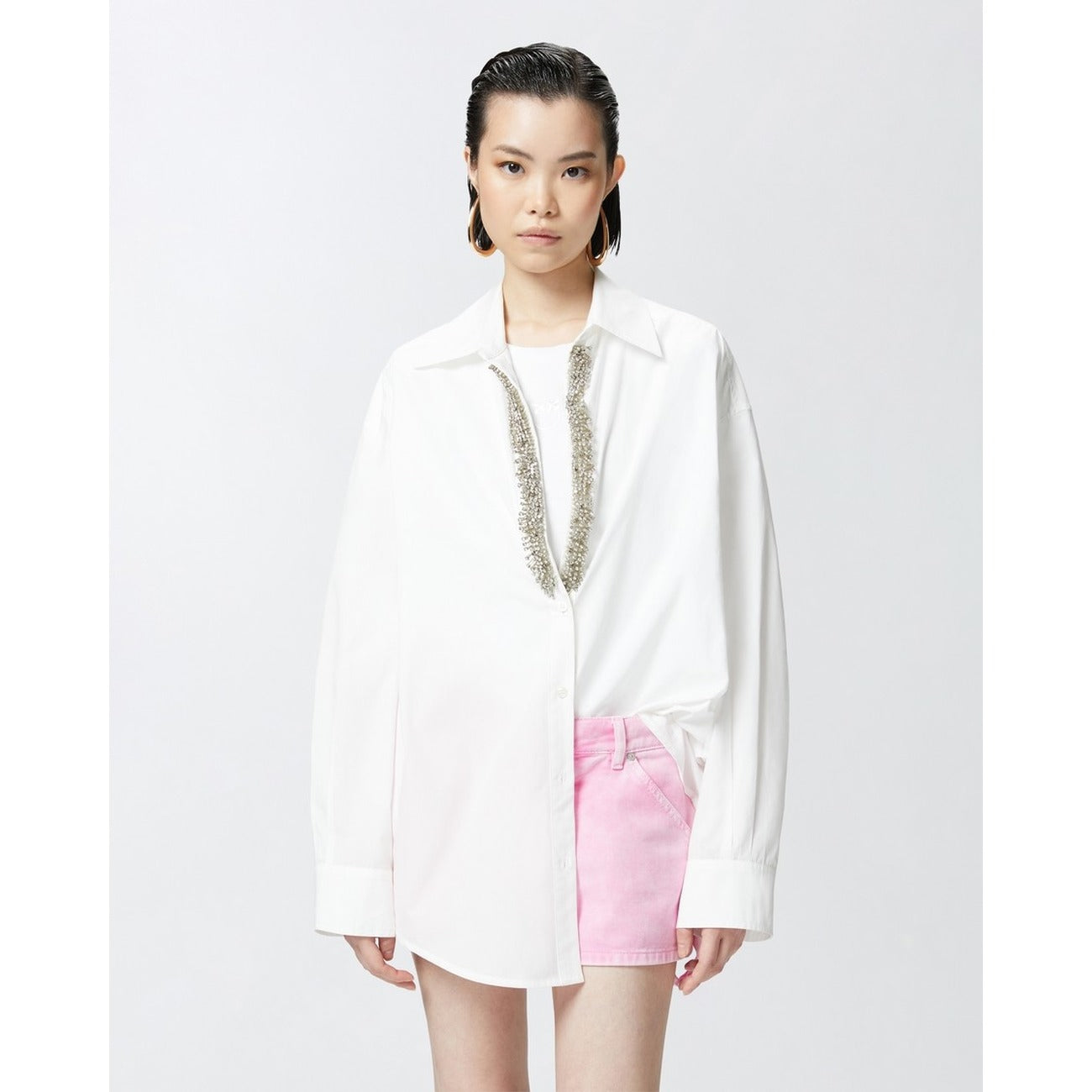Pinko Shirt Damen Weiß