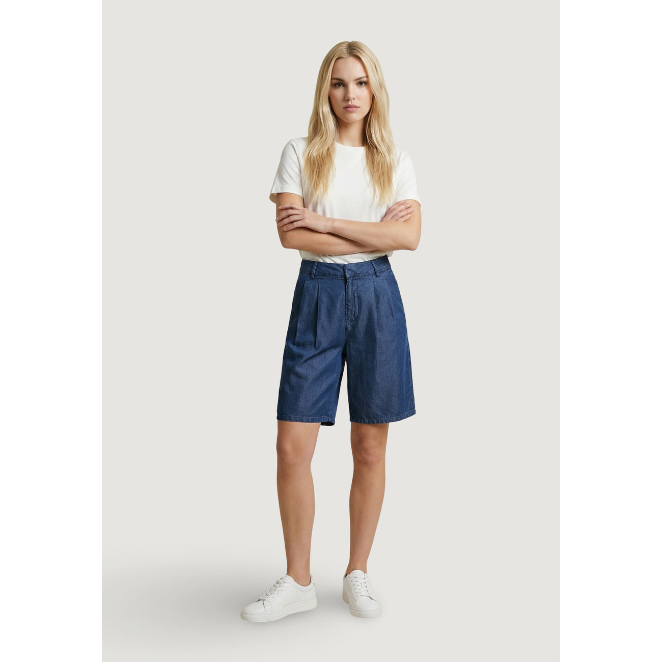 Only Shorts Damen Blau