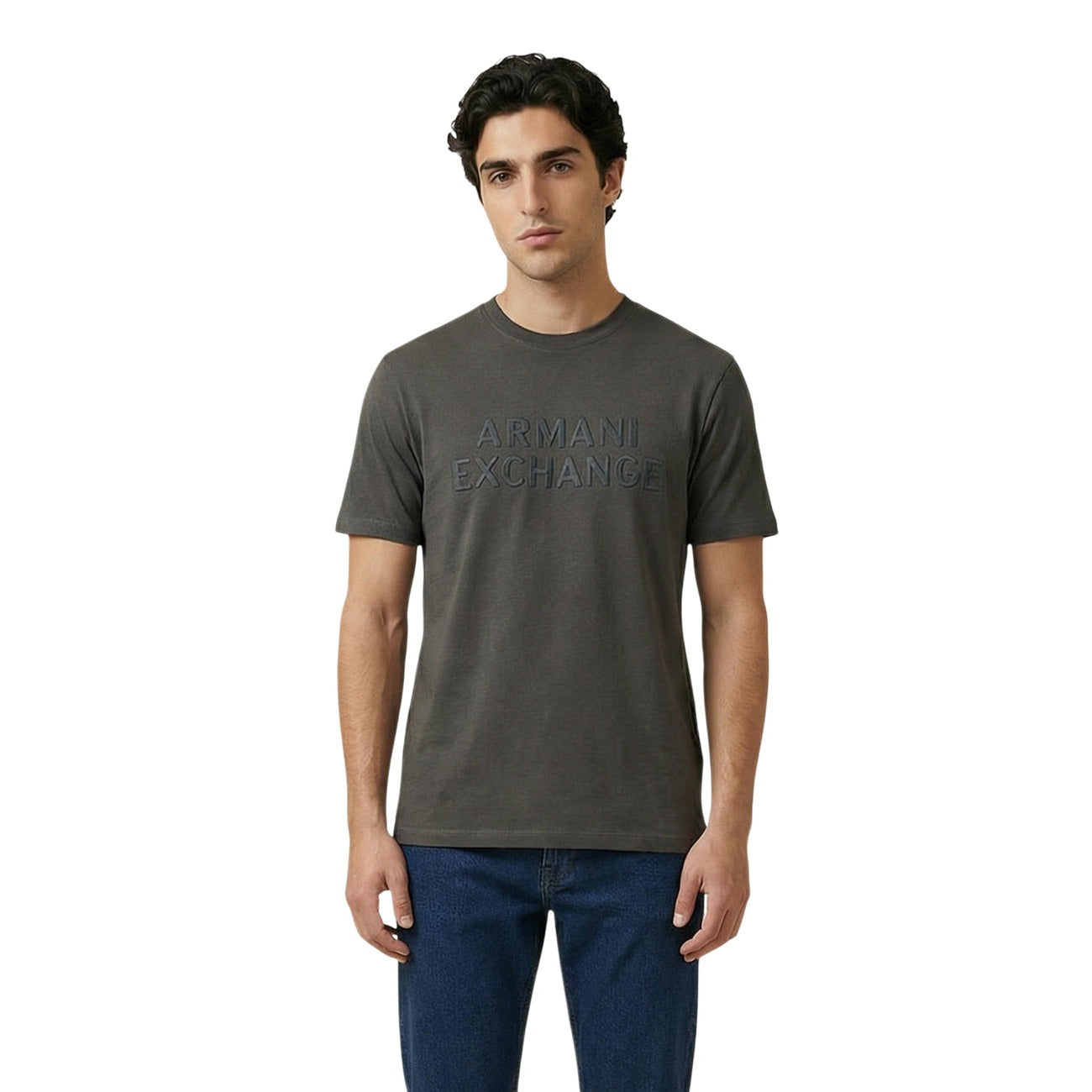 Armani Exchange T-Shirt Herren Grün