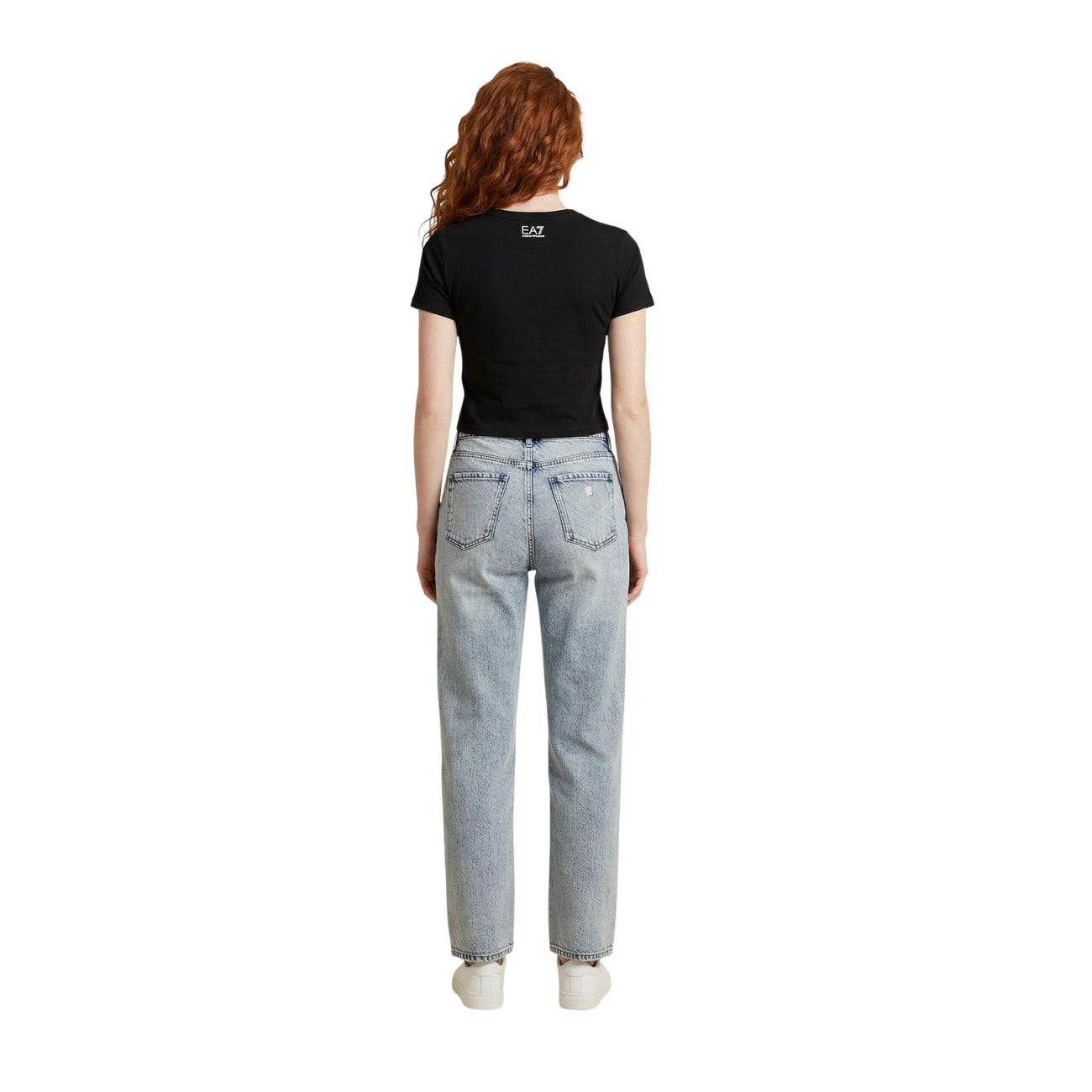 Ea7 T-Shirt Damen Schwarz Schwarz #2456207