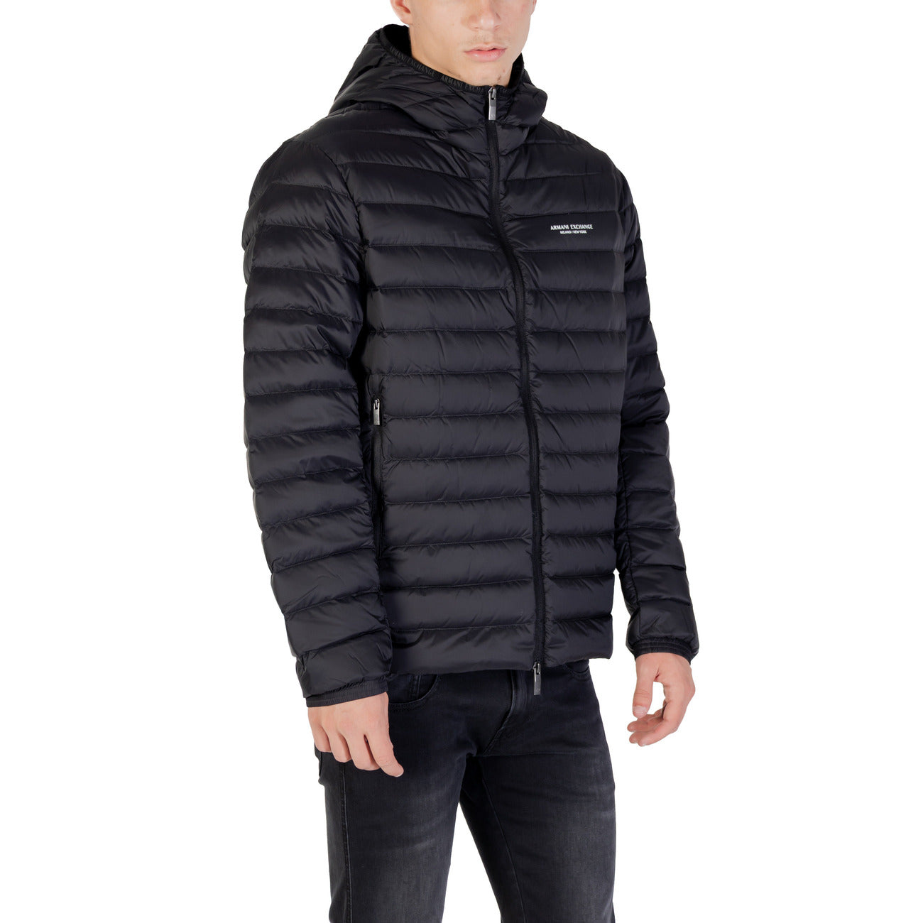 Armani Exchange Windbreaker Heren Zwart