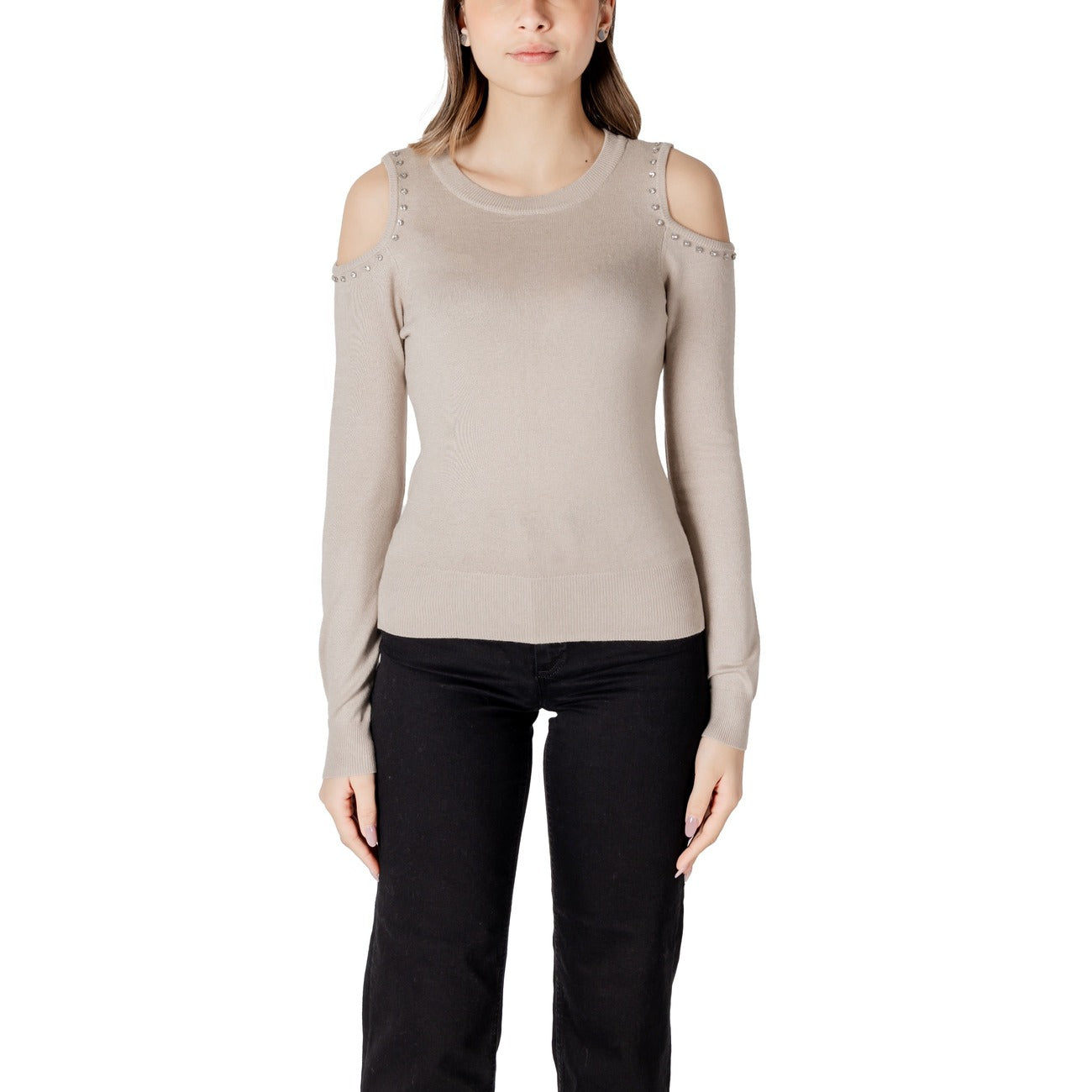 Only Strickmode Damen Beige #2413759