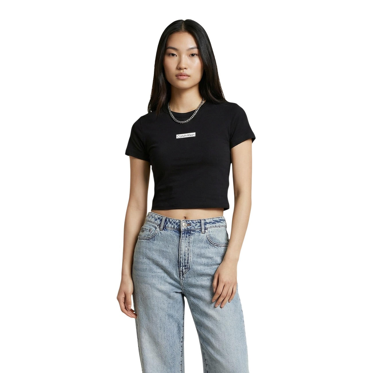 Calvin Klein Jeans T-Shirt Damen Schwarz #2455474