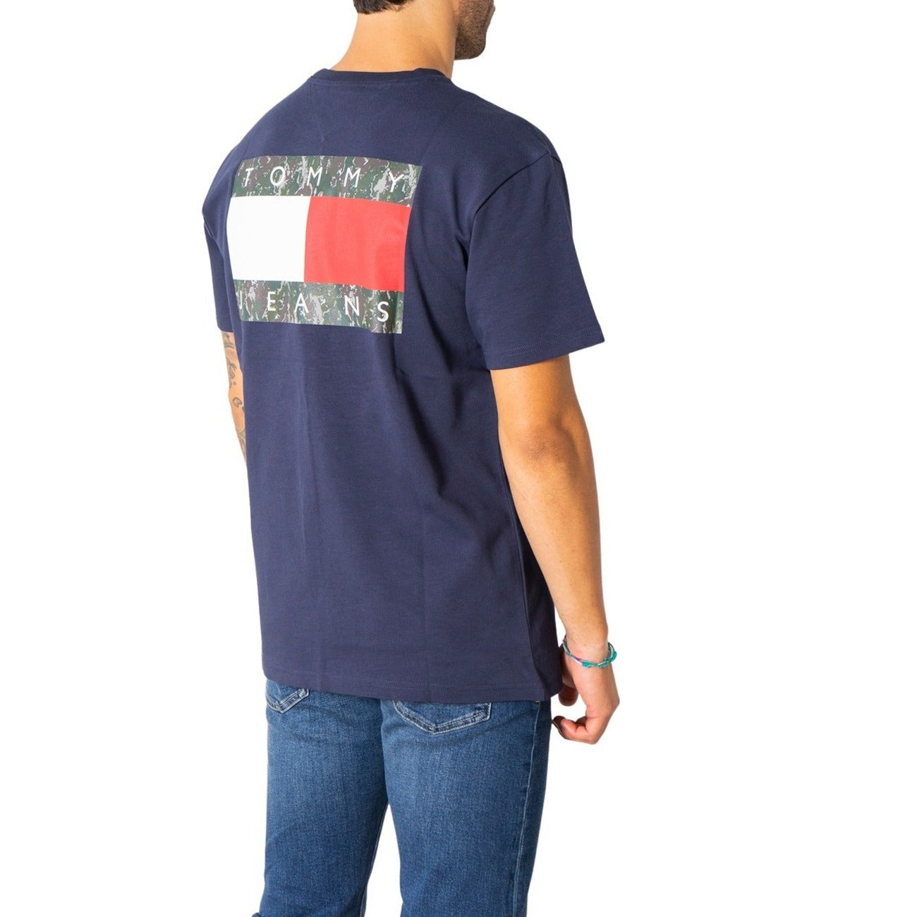 Tommy Hilfiger Jeans T-Shirt Herren Blau #308255