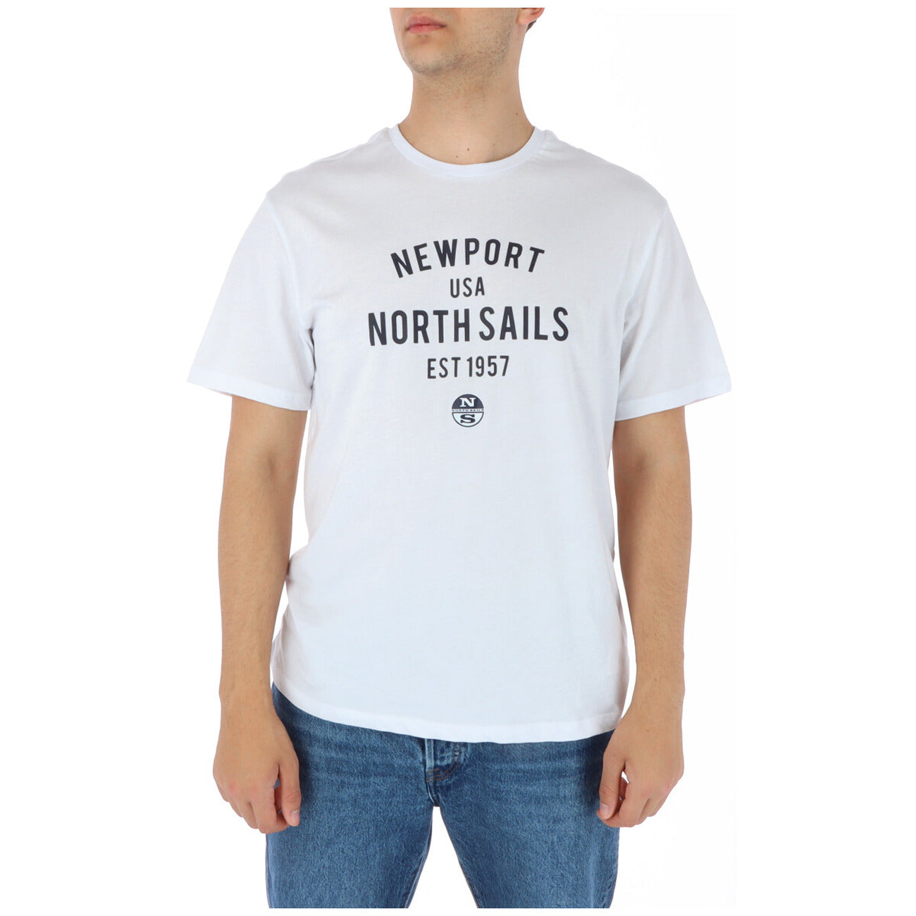 North Sails T-shirt Heren Blauw