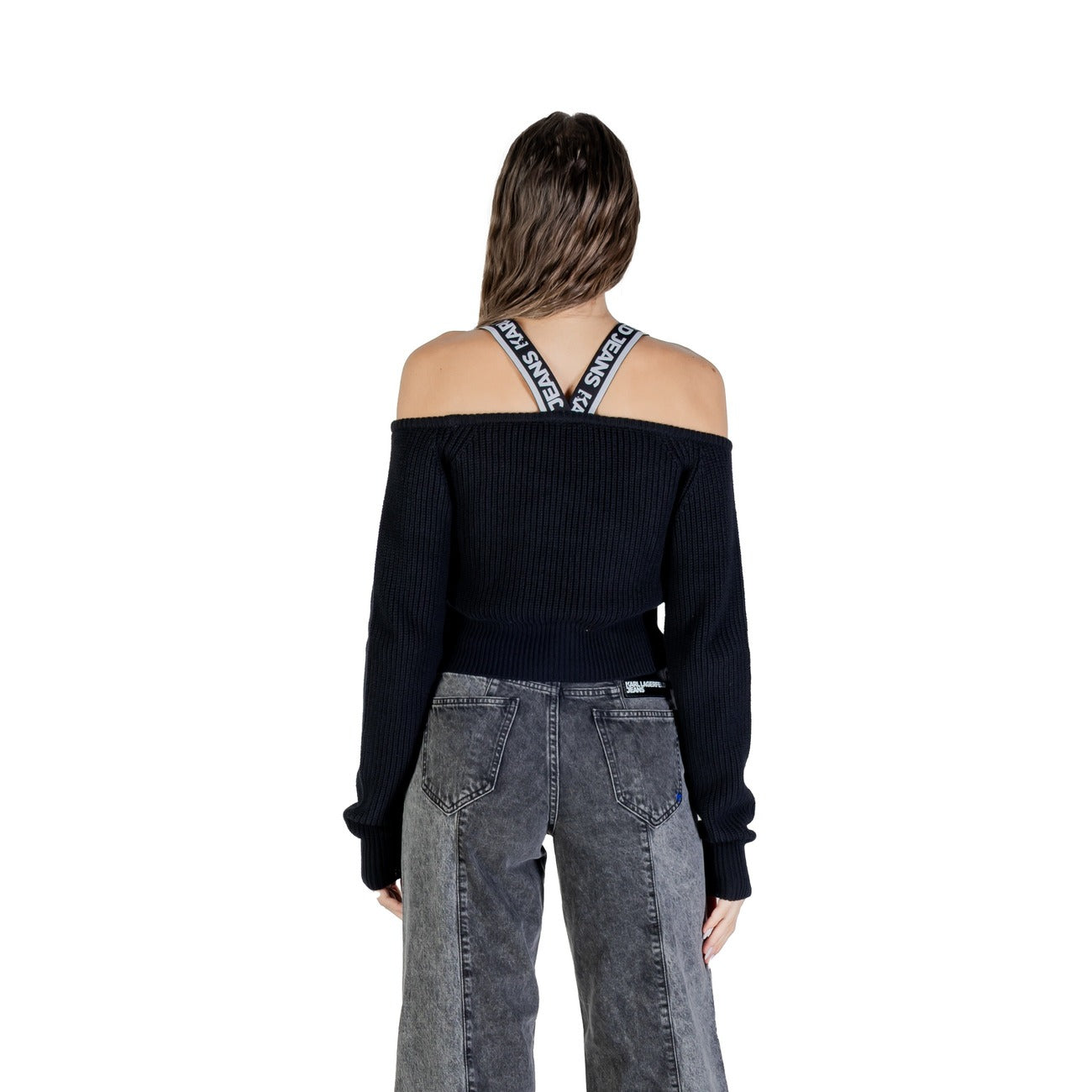 Karl Lagerfeld Jeans Breimode Dames Zwart