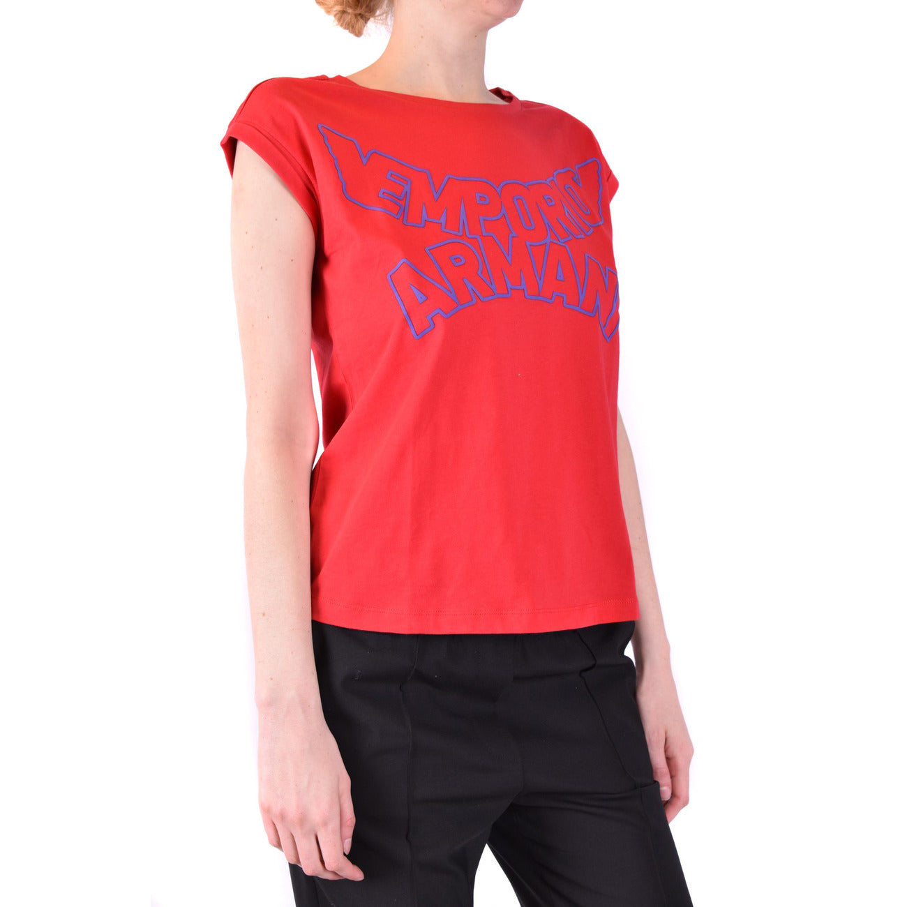 Emporio Armani T-shirt Dames Rood