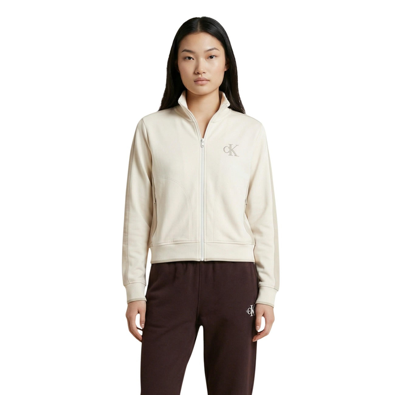 Calvin Klein Jeans Sweatshirt Damen Beige