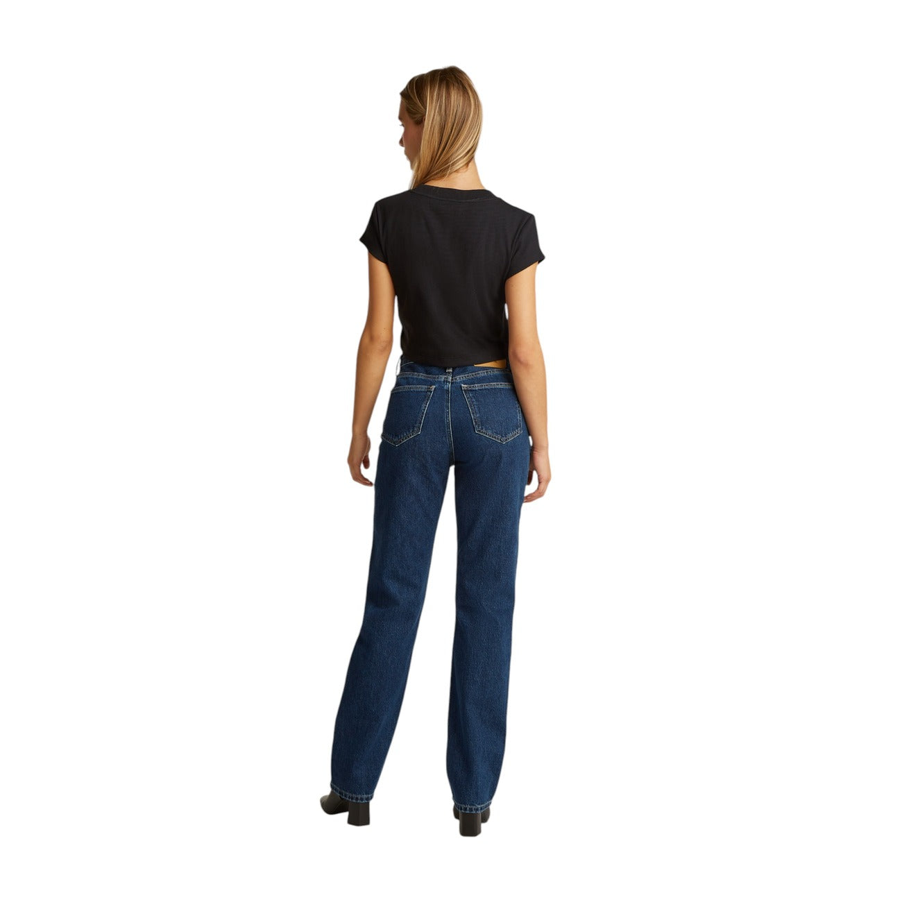 Calvin Klein Jeans T-shirt Dames Zwart #2465919
