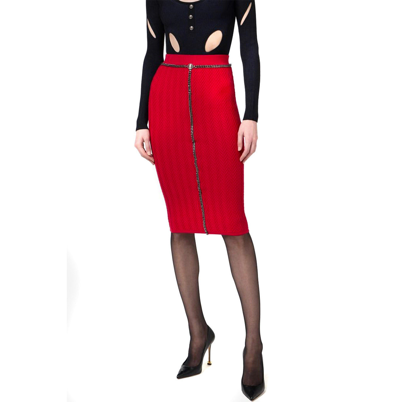Elisabetta Franchi Skirt Women Red