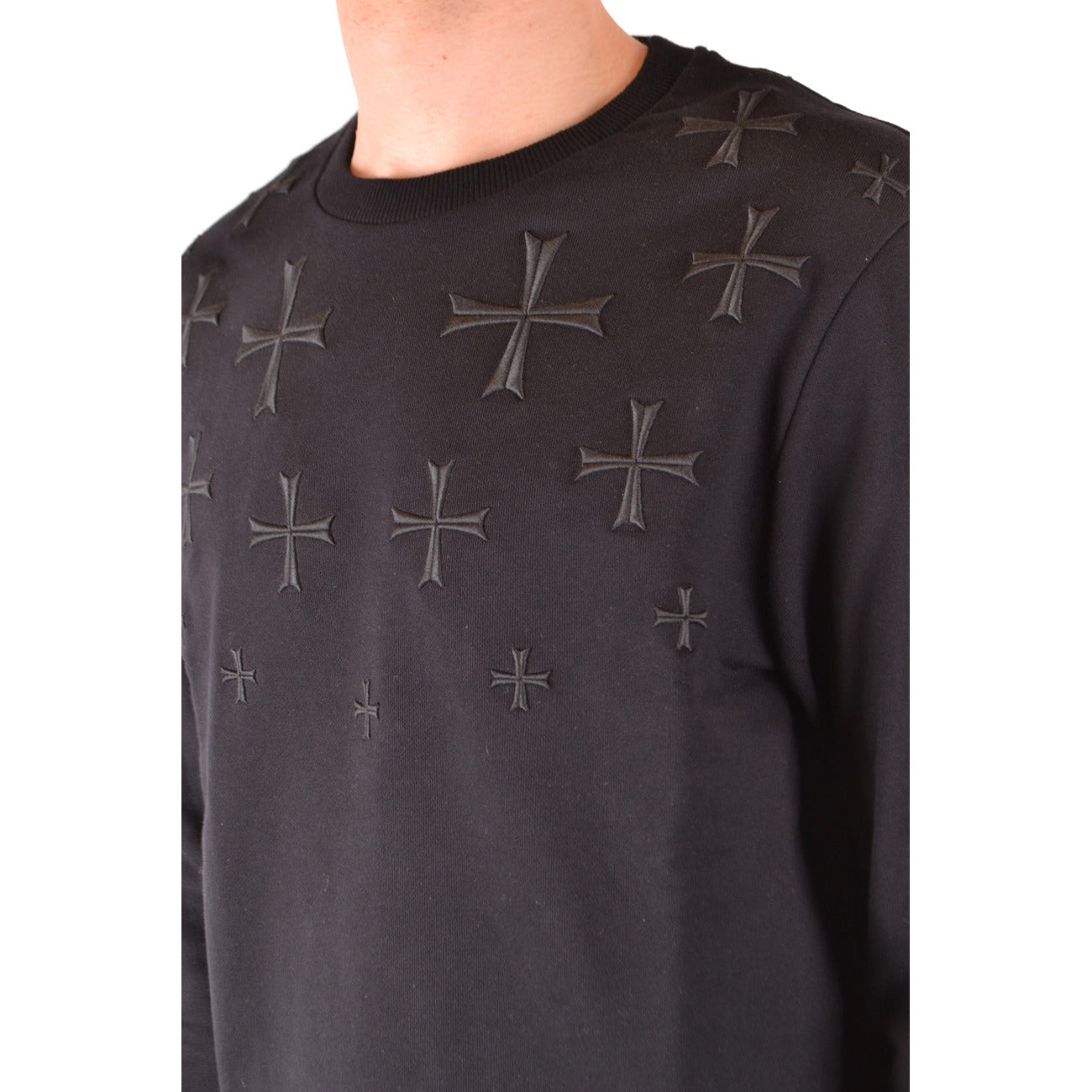 Neil Barrett Sweatshirt Heren Zwart #2431246
