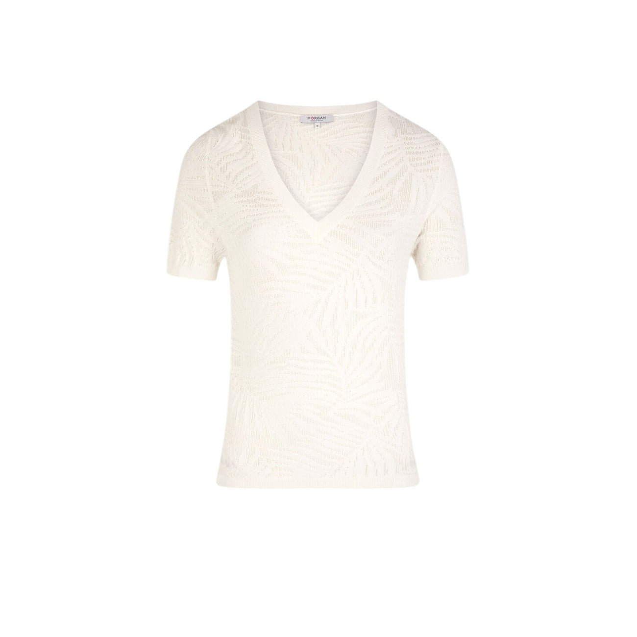 Morgan De Toi T-shirt Dames Wit #2411543