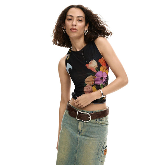 Desigual Top Damen Schwarz