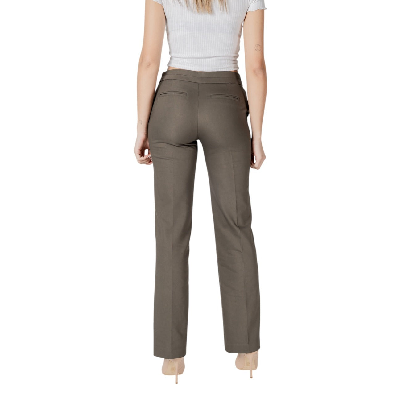 Morgan De Toi Broek Dames Groen #2415733
