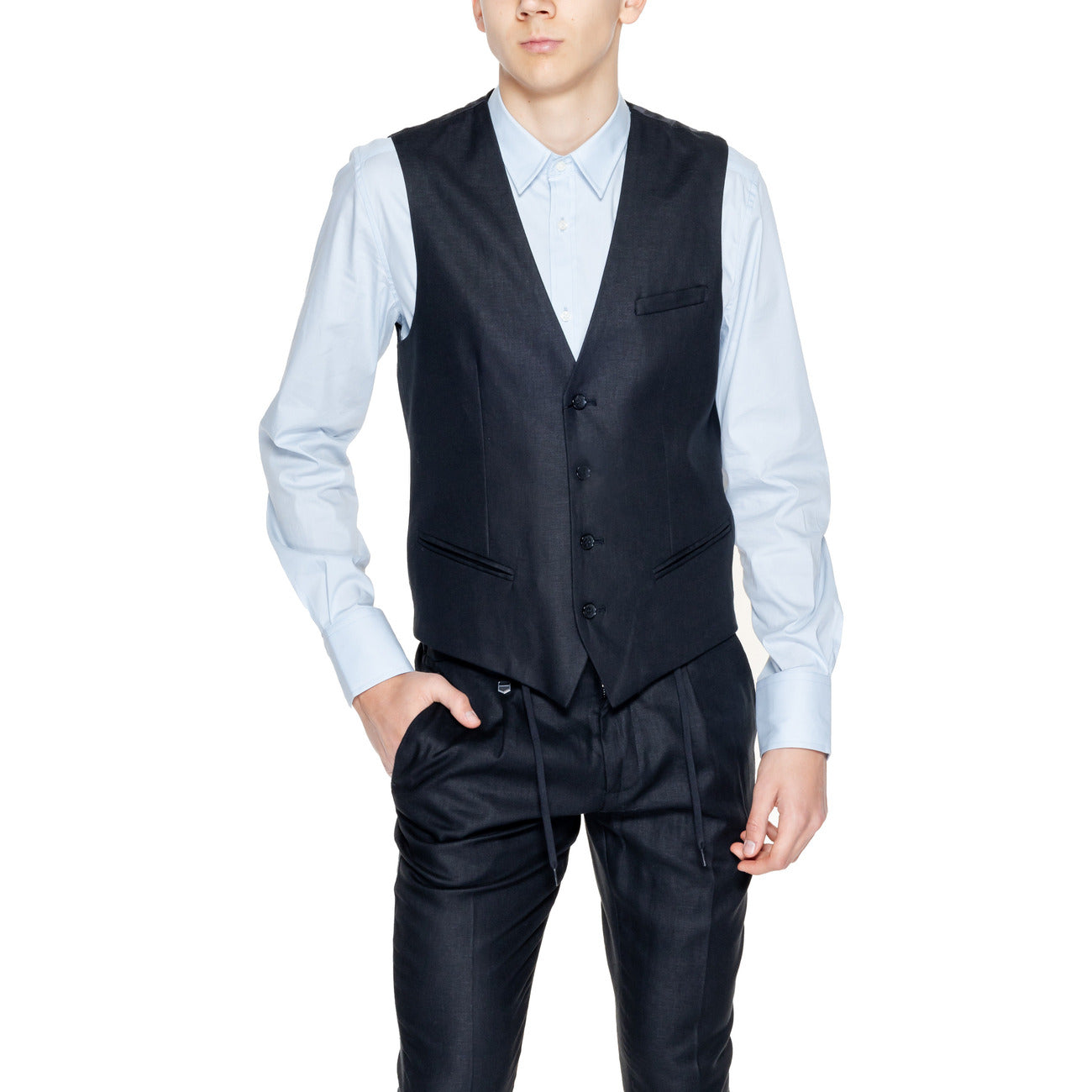 Antony Morato Weste Herren Schwarz #2463424