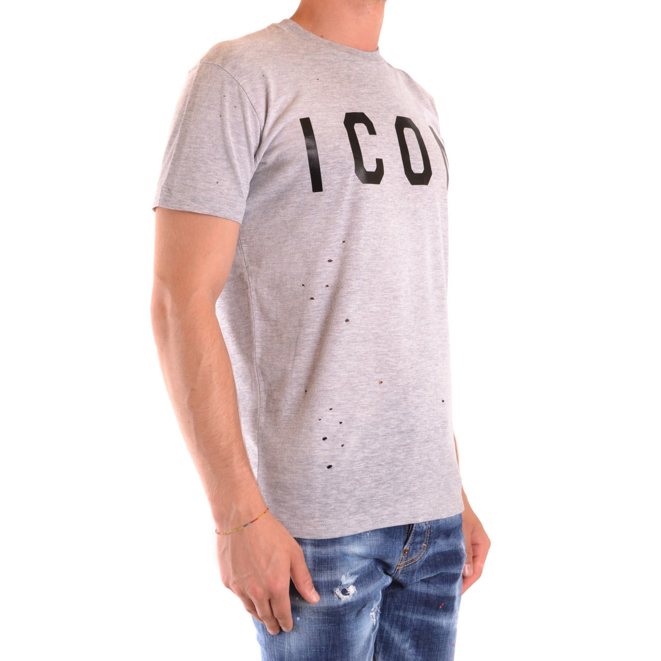 Dsquared2 T-shirt Heren Grijs