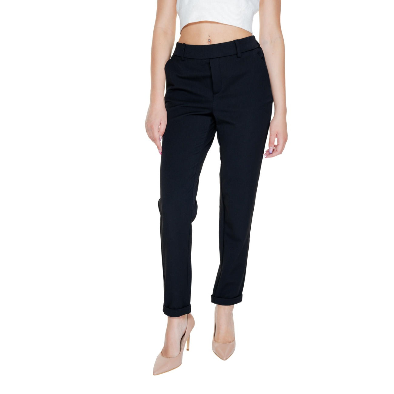 Vero Moda Broek Dames Grijs #2463537