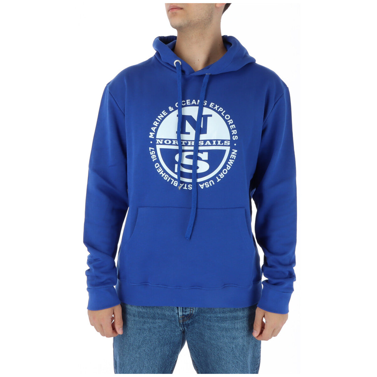 North Sails Sweatshirt Heren Blauw #423873
