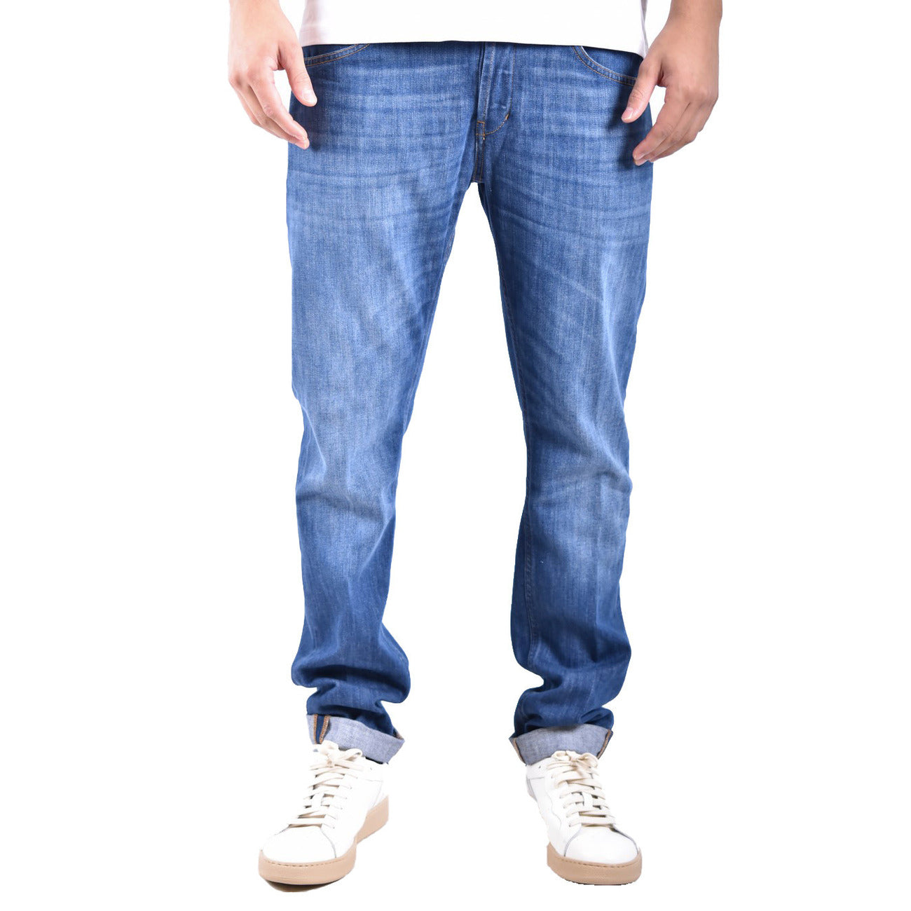 Dondup Jeans Herren Blau #2449146