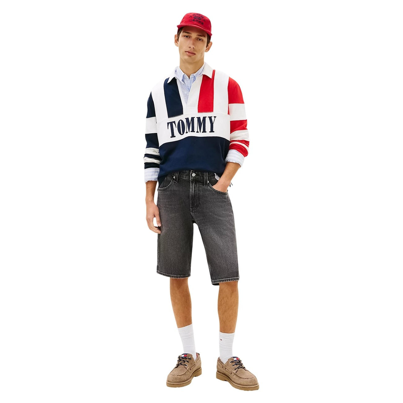 Tommy Hilfiger Jeans Bermuda Herren Schwarz #2461432