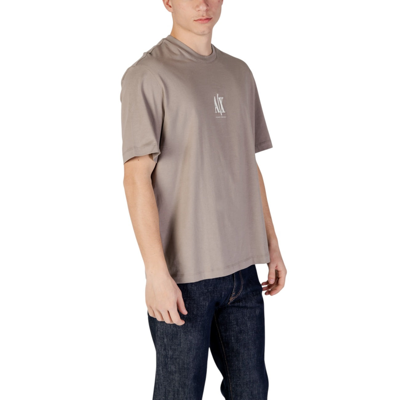 Armani Exchange T-Shirt Herren Braun #2409436