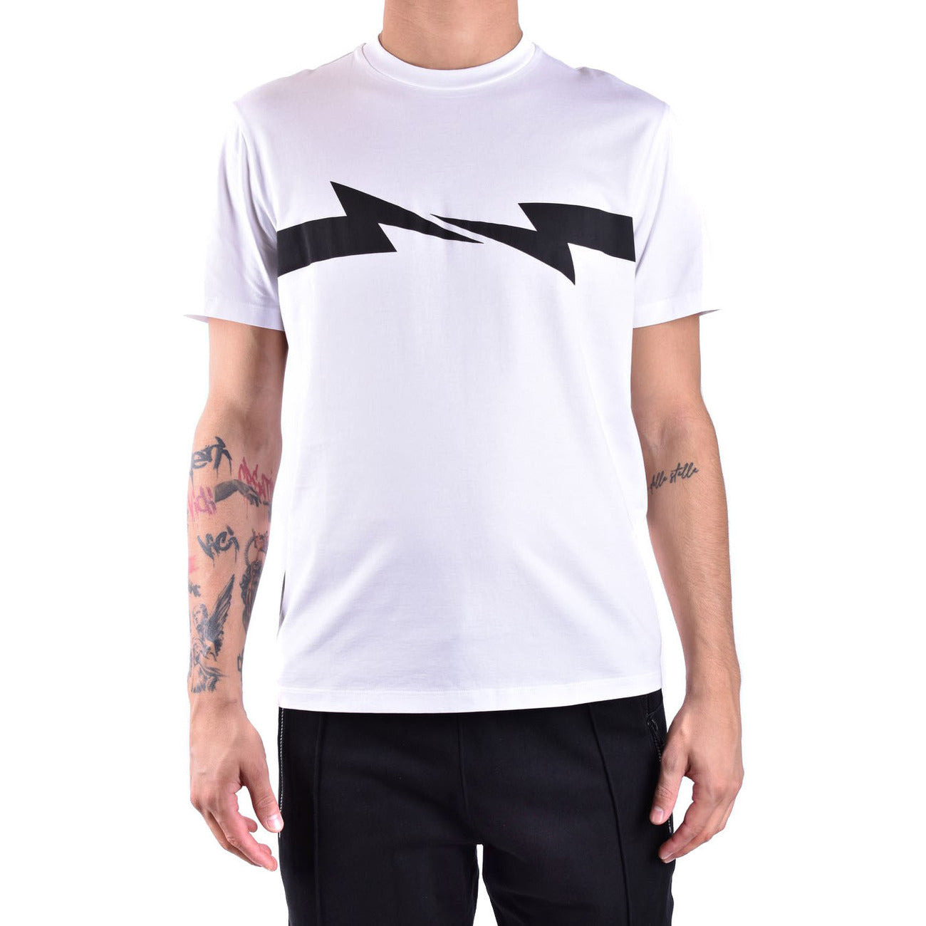 Neil Barrett T-shirt Heren Wit #2430896
