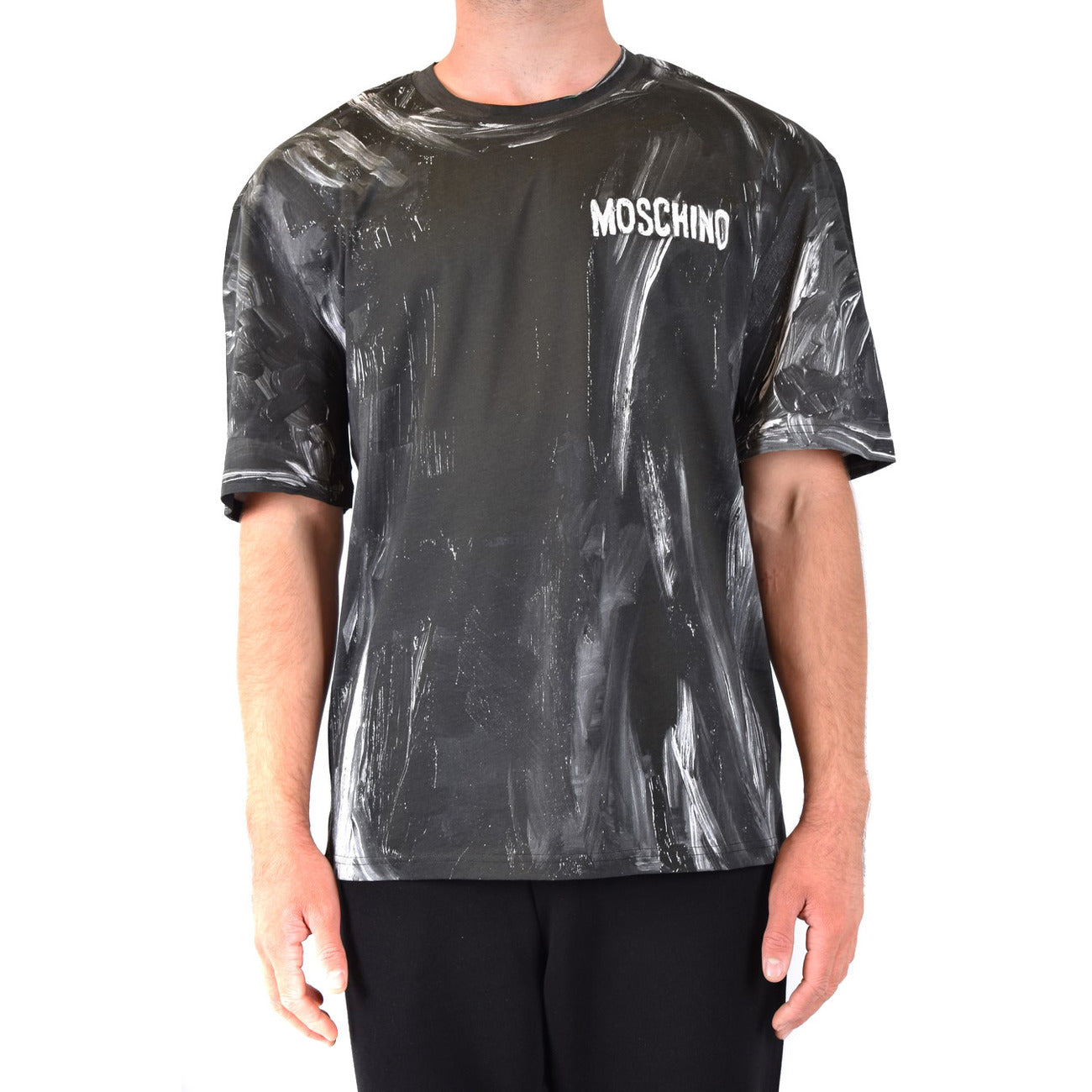 Moschino T-shirt Heren Zwart