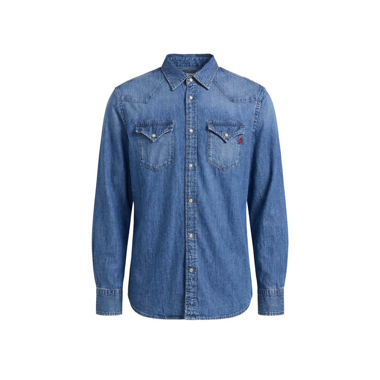Replay Shirt Heren Lichtblauw #2465484