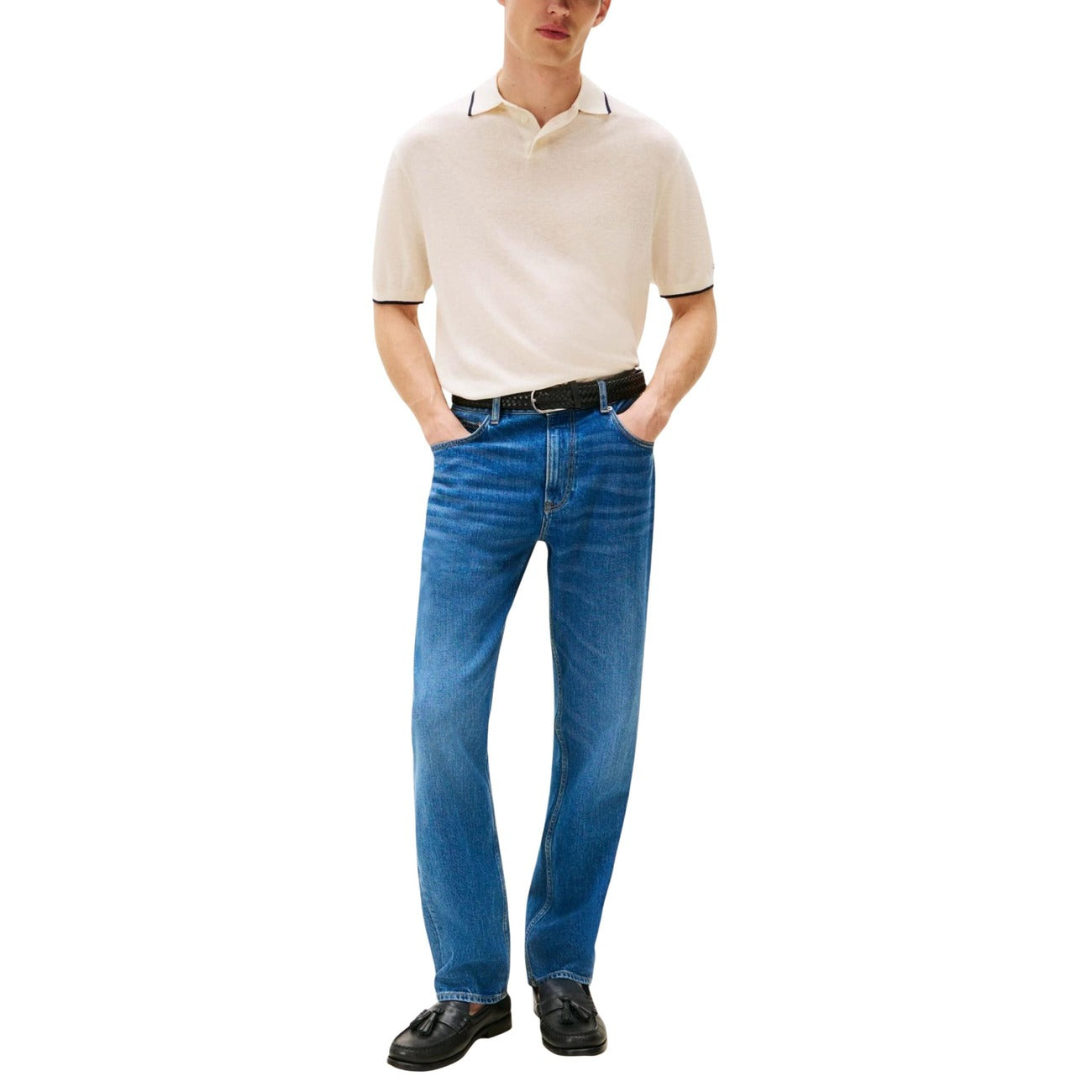 Tommy Hilfiger Strickmode Herren Weiß