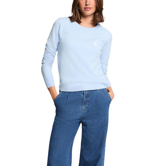 Morgan De Toi Strickmode Damen Hellblau