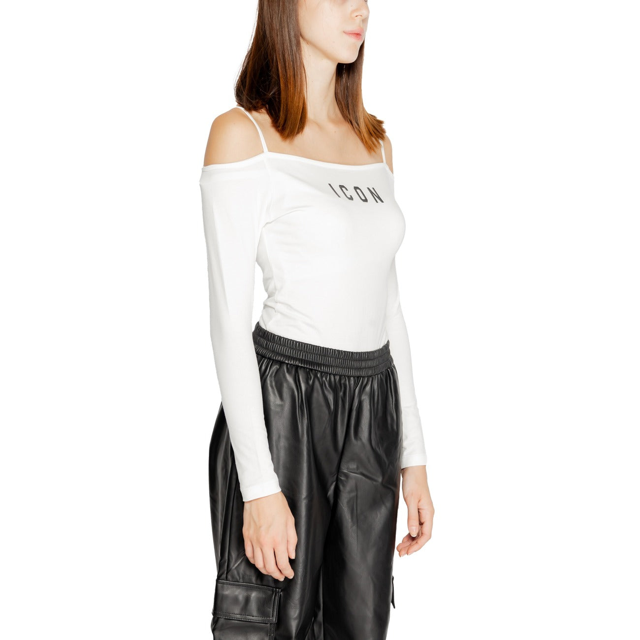 Icon T-shirt Dames Wit #2332360