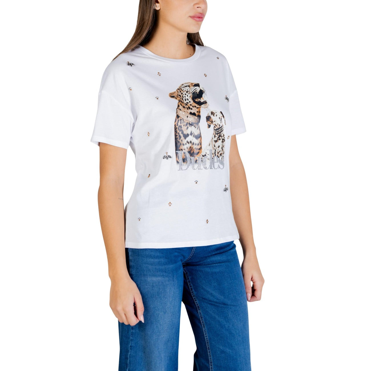 Liu Jo T-shirt Dames Wit #2448415