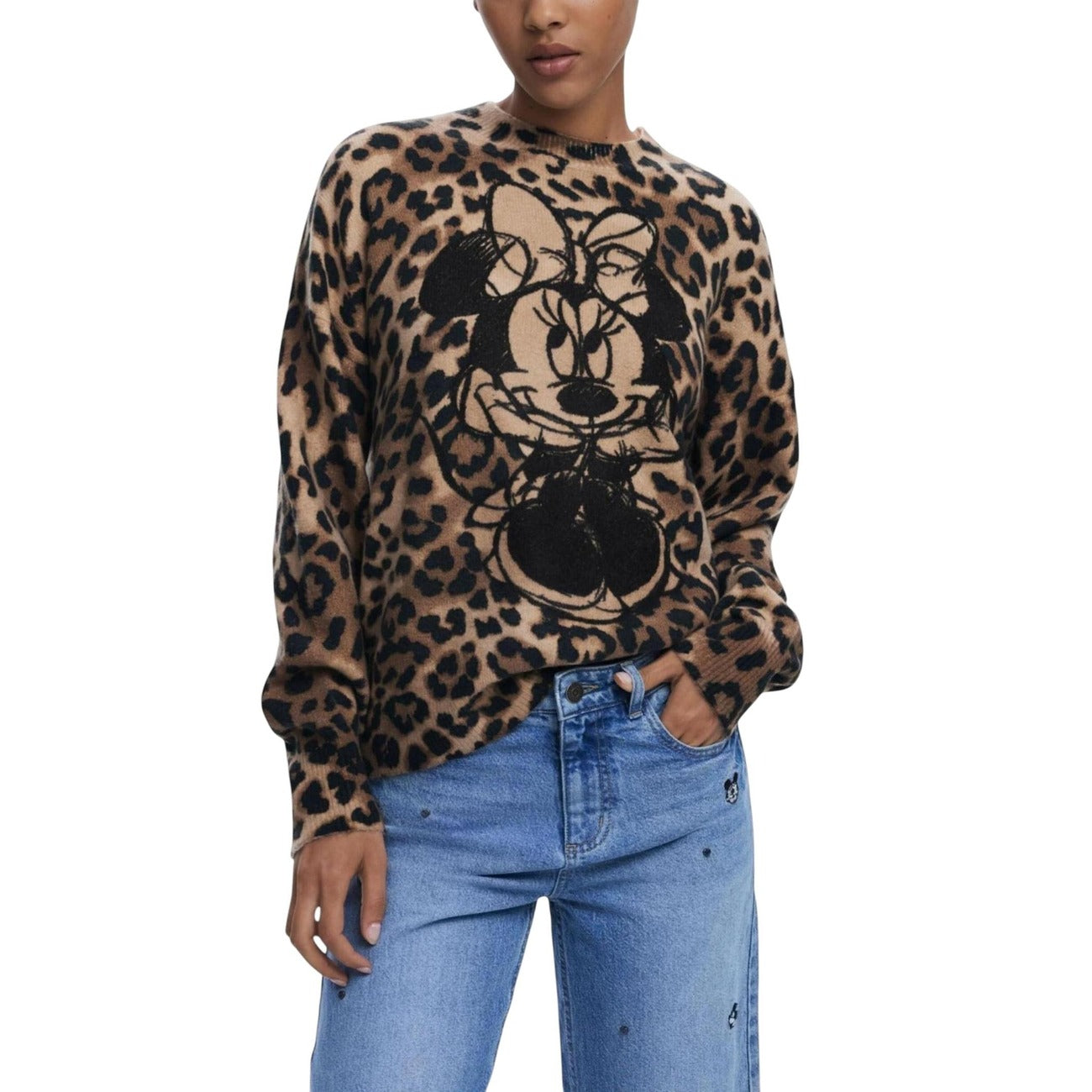Desigual Breimode Dames Bruin