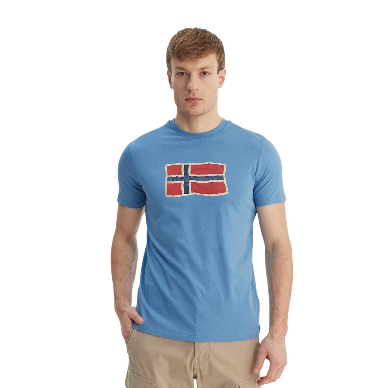 Napapijri T-shirt Men Blue
