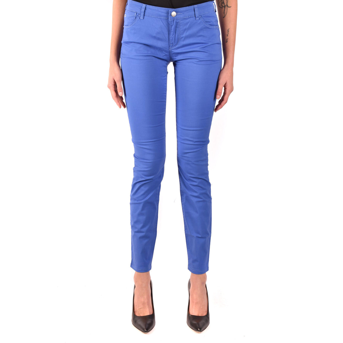 Emporio Armani Broek Dames Blauw
