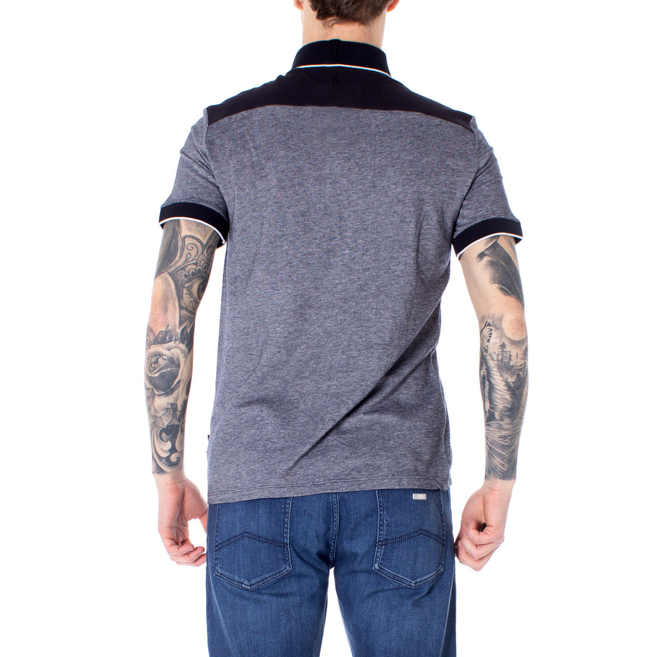 Armani Exchange Polo Top Heren Blauw #190297