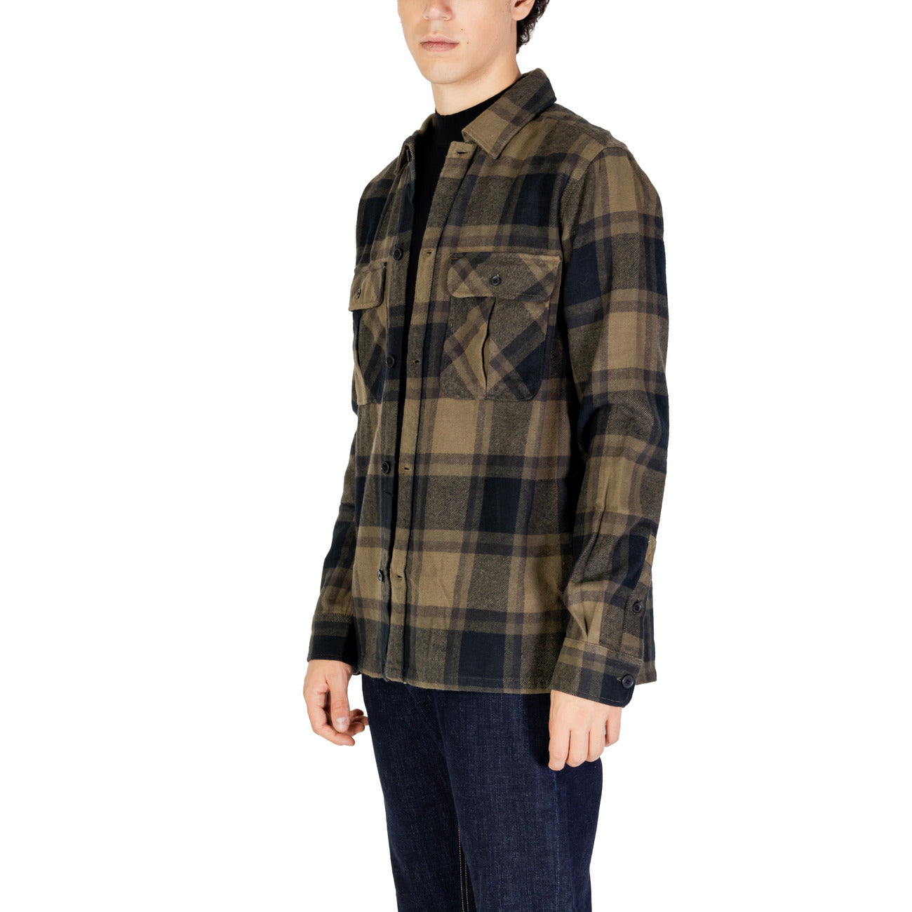 Only & Sons Shirt Heren Groen #2353657
