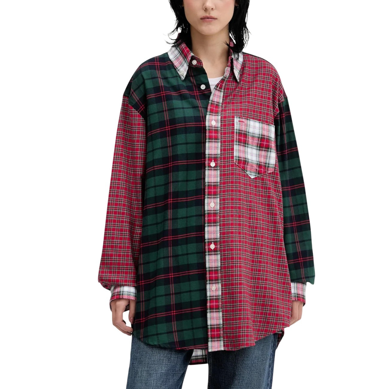 Tommy Hilfiger Jeans Shirt Damen Rot