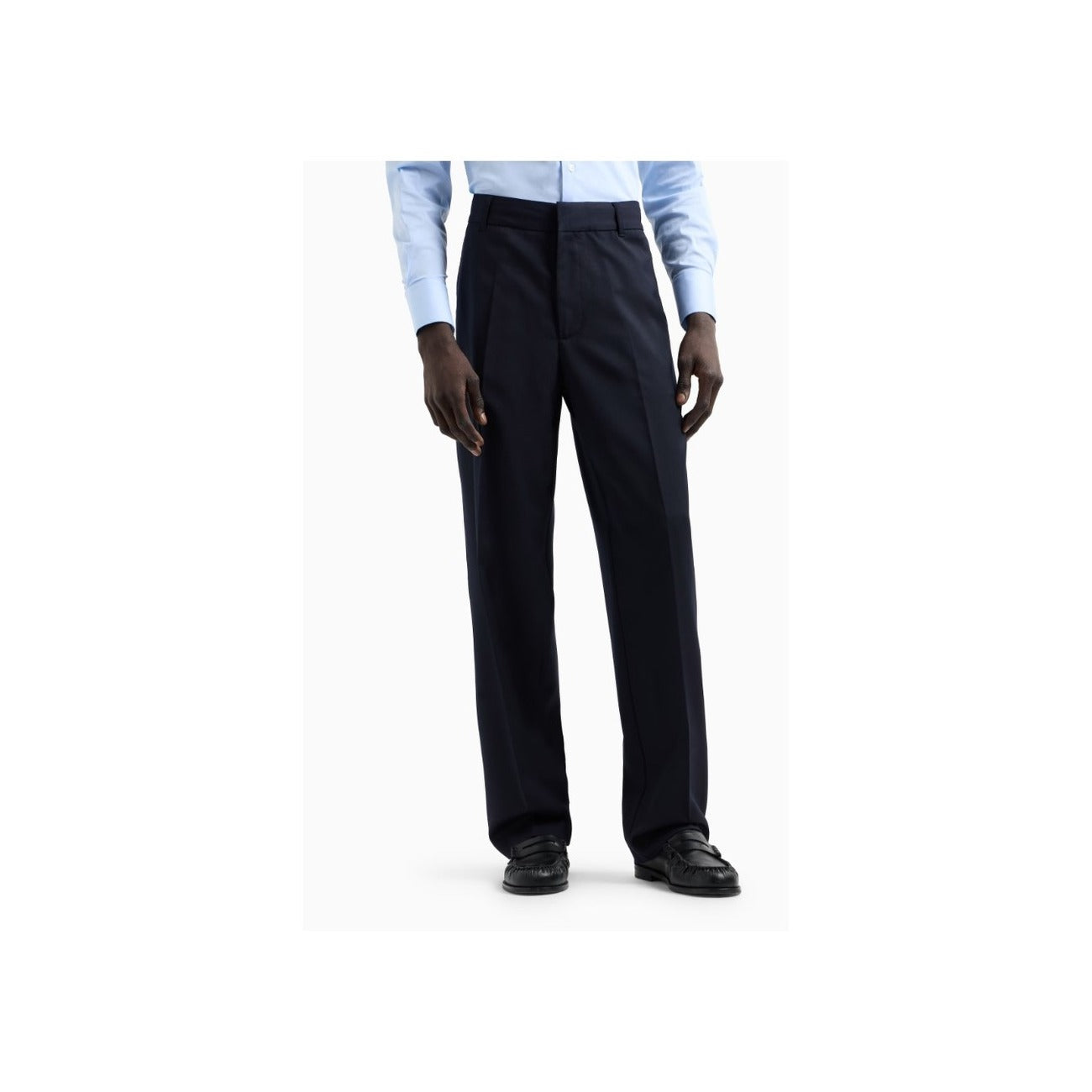 Emporio Armani Trousers Men Blue