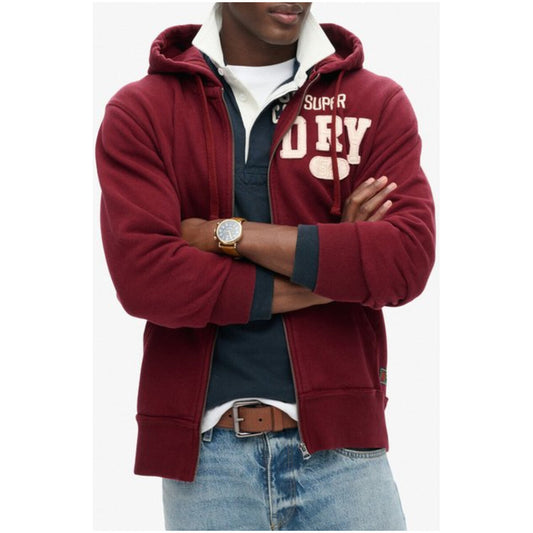 Superdry Sweatshirt Herren Bordeaux