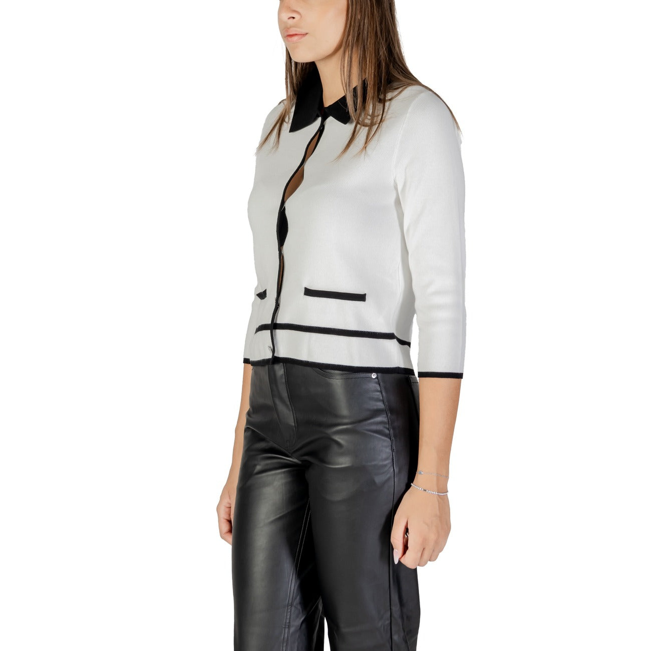 Morgan De Toi Cardigan Damen Weiß