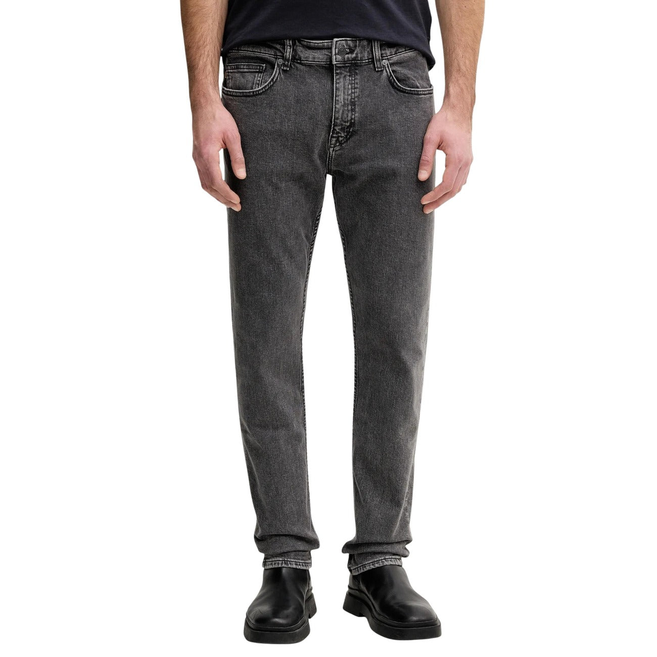 Boss Jeans Heren Grijs