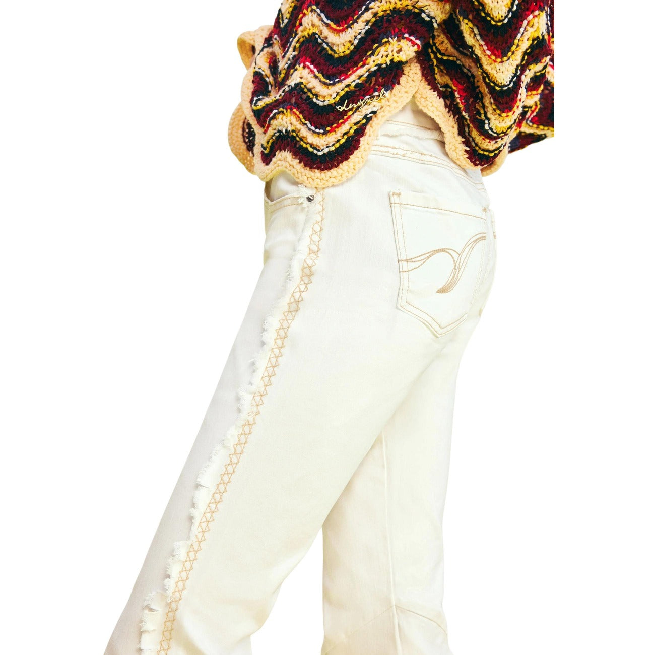 Desigual Jeans Dames Beige