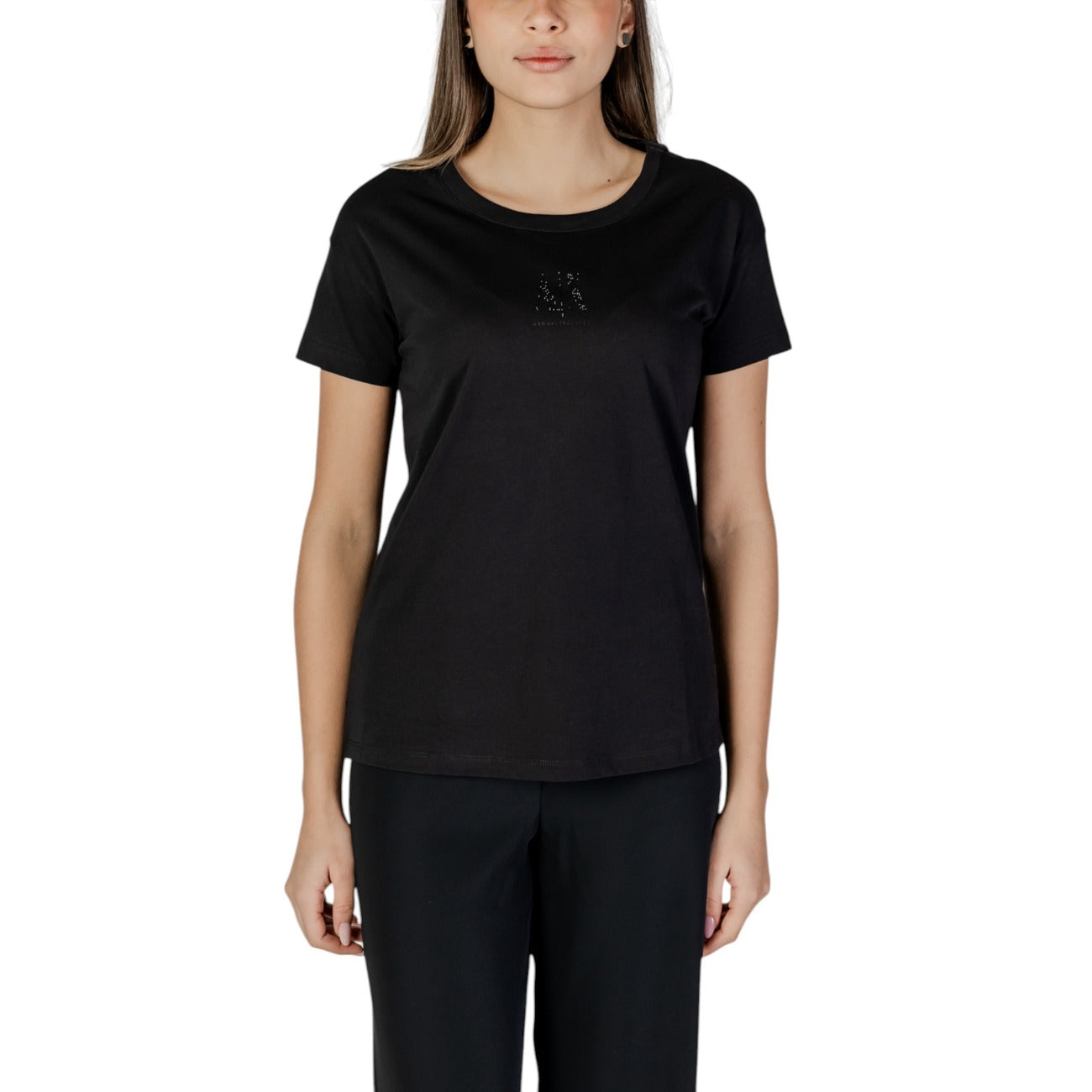 Armani Exchange T-Shirt Damen Bordeaux