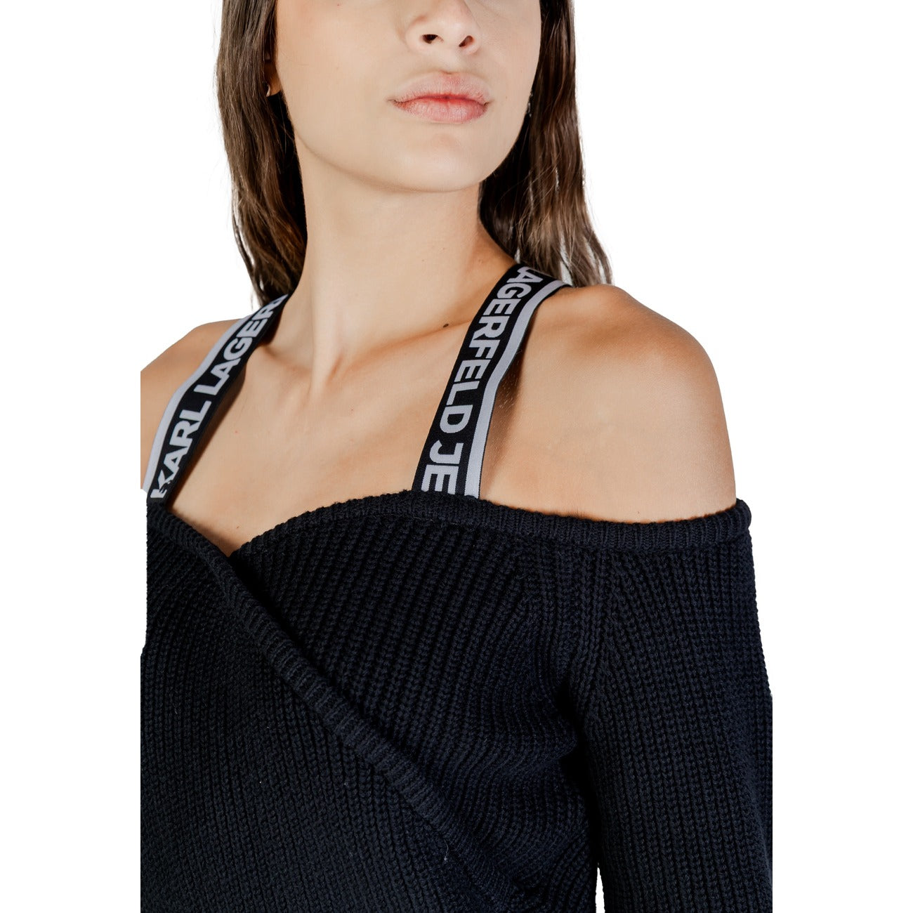 Karl Lagerfeld Jeans Breimode Dames Zwart