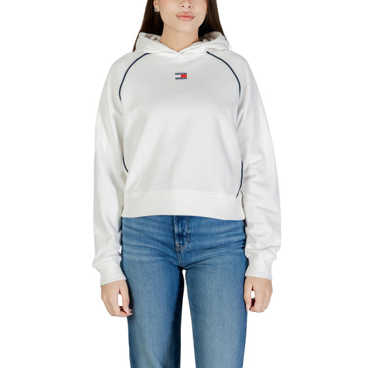 Tommy Hilfiger Jeans Sweatshirt Damen Weiß #2470030