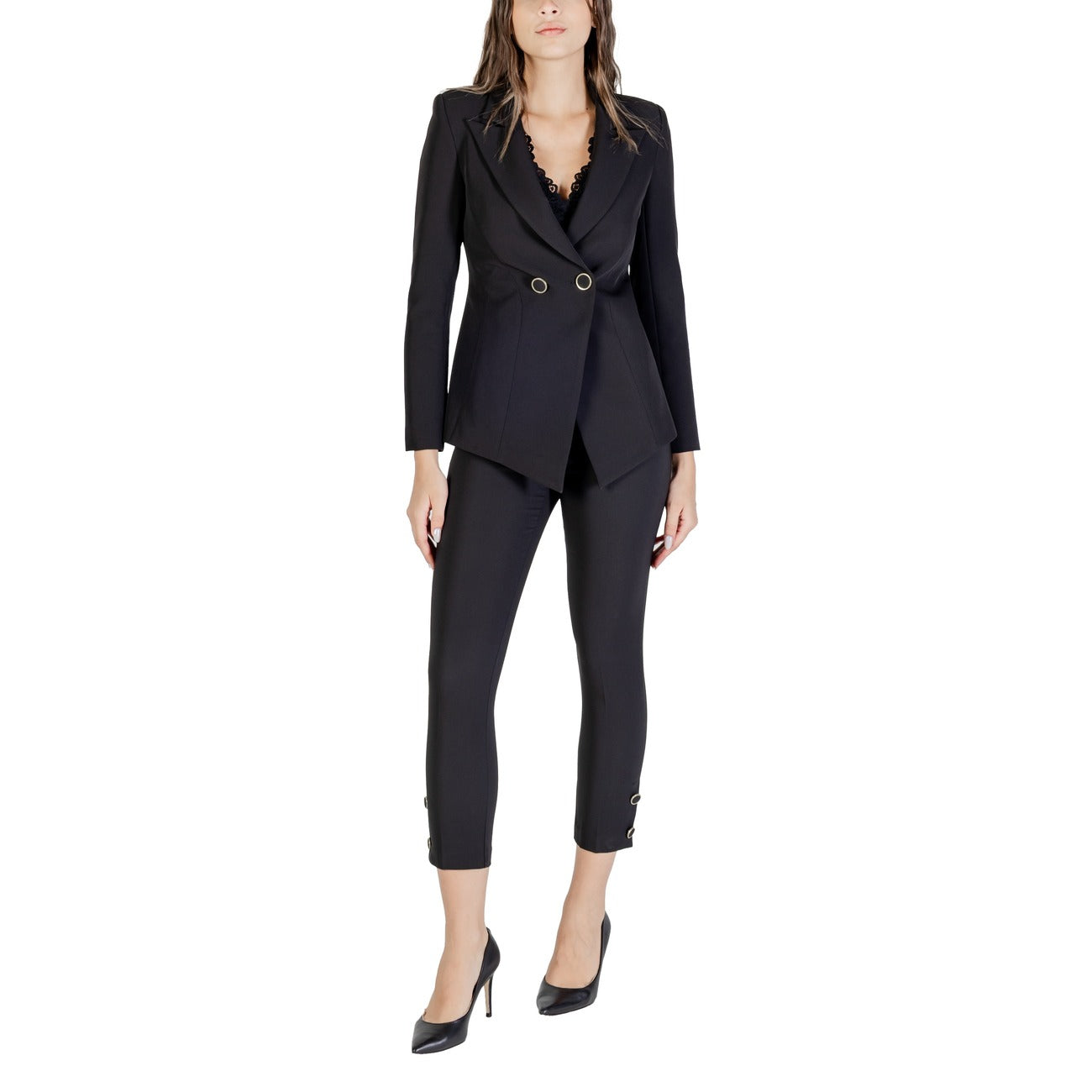 Rinascimento Broek Dames Zwart #2427392