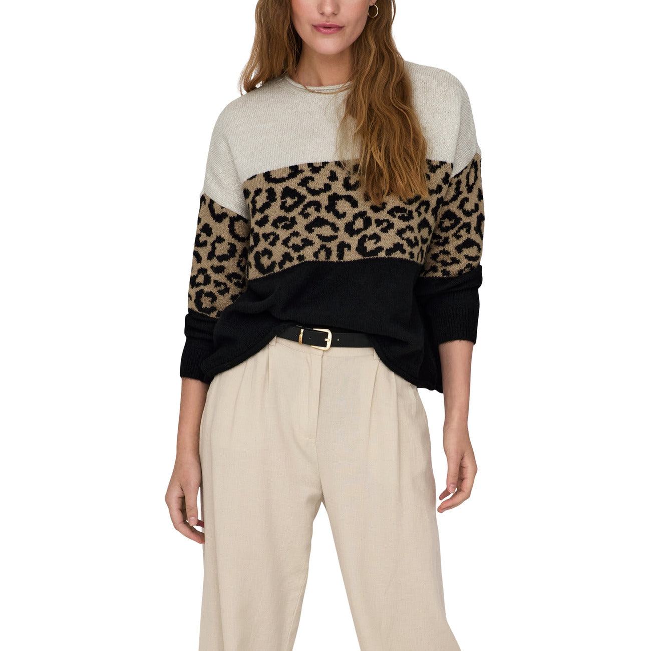 Only Strickmode Damen Beige