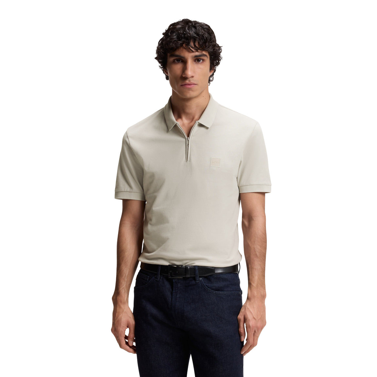 Boss Polo Top Herren Grau #2458825