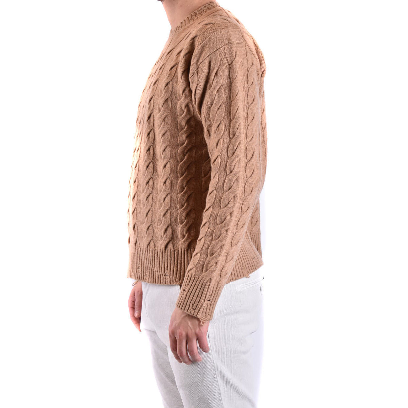 Laneus Knitwear Men Camel